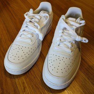 NWT Men's Nike Court Vision Lo Sneakers in White